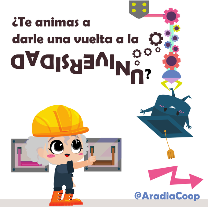 Aradia se anima a dar la vuelta a la universidad