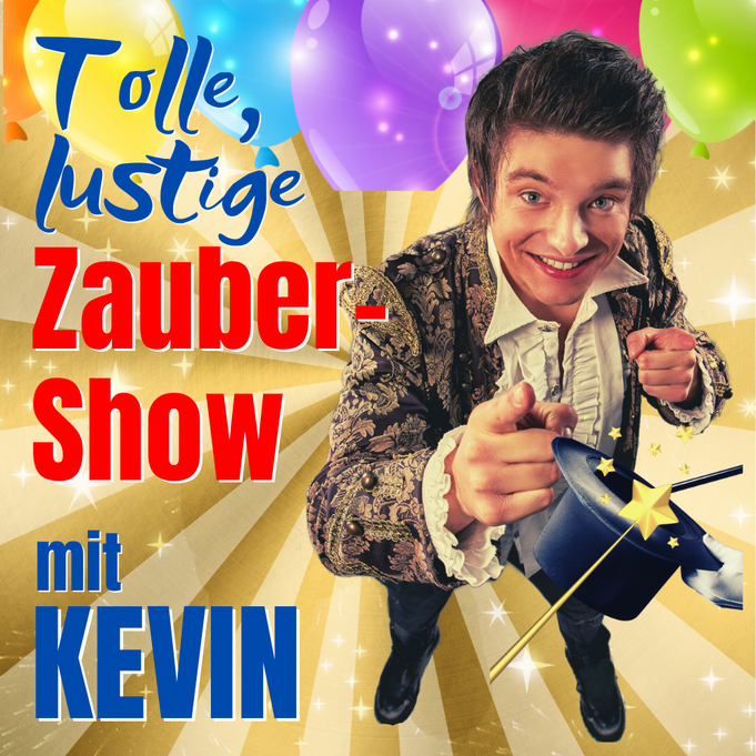 Zauberer für Kindergeburtstage mit Kevin Köneke