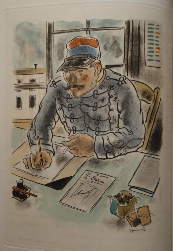 Georges COURTELINE, Le train de 8 h 47, illustrations de Dignimont, 1927, livre rare