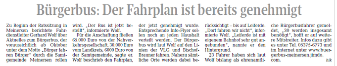 Aller-Zeitung vom 6.5.2017