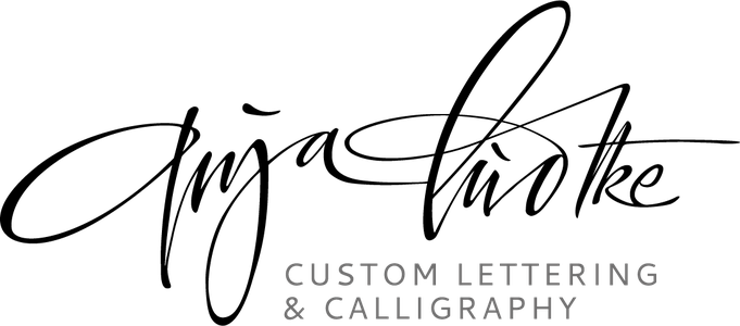 ANJA LÜDTKE LETTERING