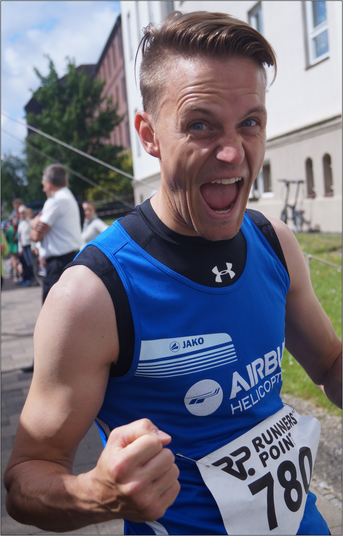 Der Turnschuhheizer ist voll motiviert! Bildquelle: Philipp