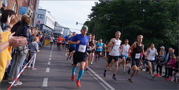 Philipp ganz entspannt bei einer Laufveranstaltung. Bildquelle: Philipp