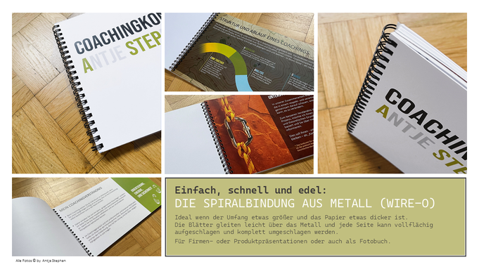 Metallspiral-Bindung org. WIRE-O von RENZ - Keine Kompromisse in Qualität!