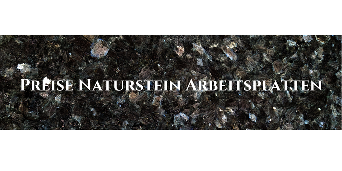 Preisliste Naturstein Arbeitsplatten