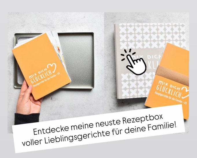 Die ultimative Rezeptbox für den Thermomix für Hauptgerichte für die ganze Familie, egal ob du Fleisch isst, dich vegetarisch oder vegan ernährst, hier kannst du alle Rezepte nachkochen
