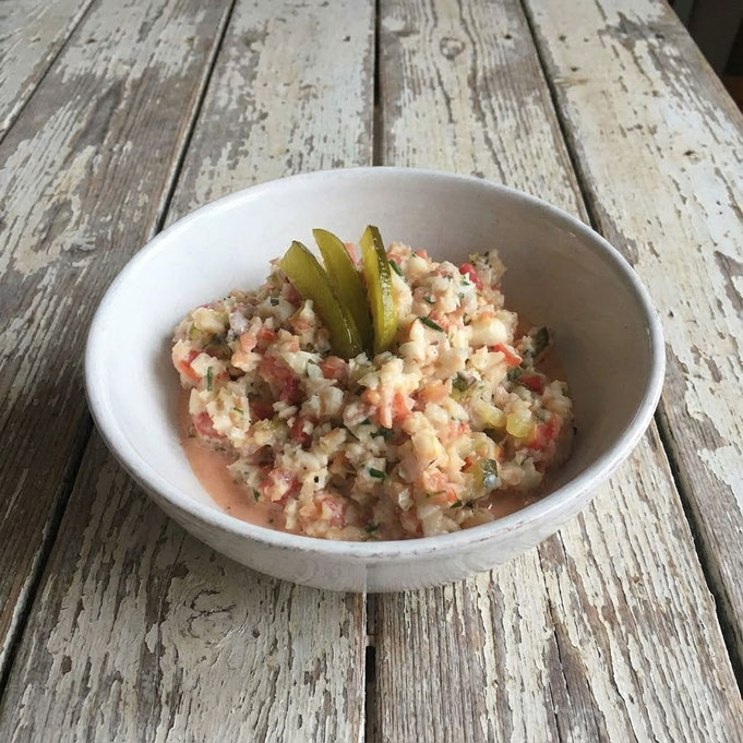 Kohlrabi Salat Thermomix, Kohlrabi Gewürzgurken Thermomix, Rohkost Salat Thermomix