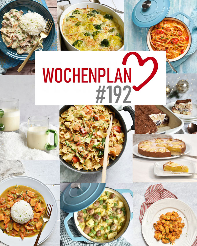 Wochenplan Rezepte Thermomix einfach und lecker