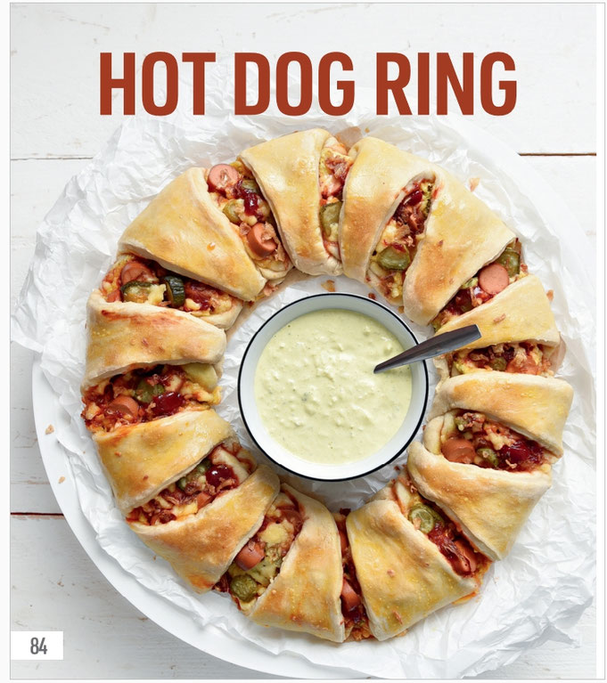 Hot Dog Ring. mix dich glücklich (ThermomixRezepte)
