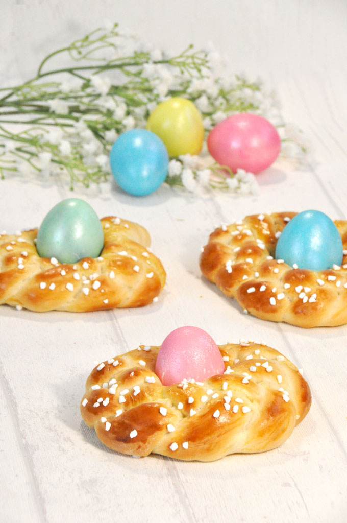 Hefekranz Osternester Thermomix