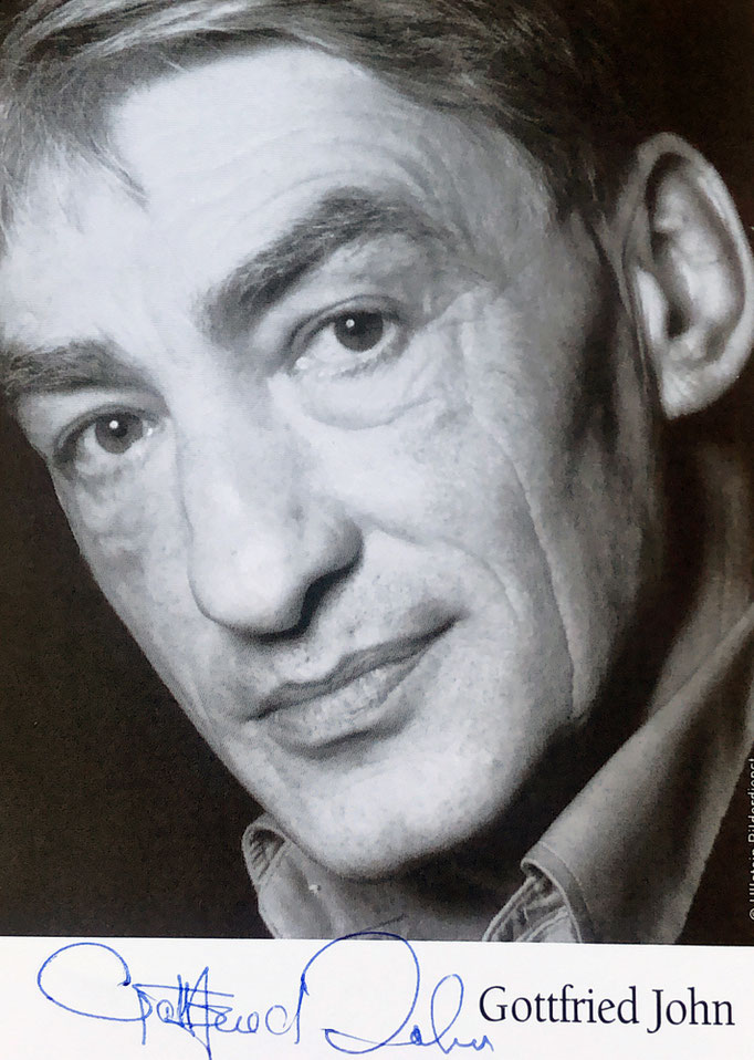 Autograph Gottfried John Autogramm