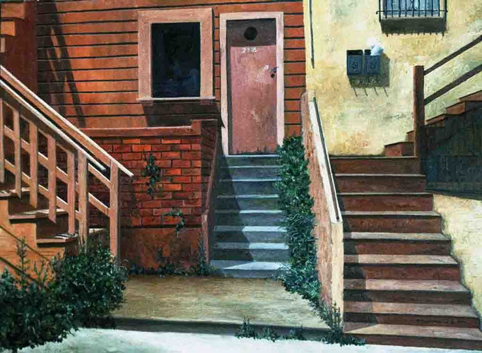 San Francisco 1999, óleo sobre lienzo 46X60 cm