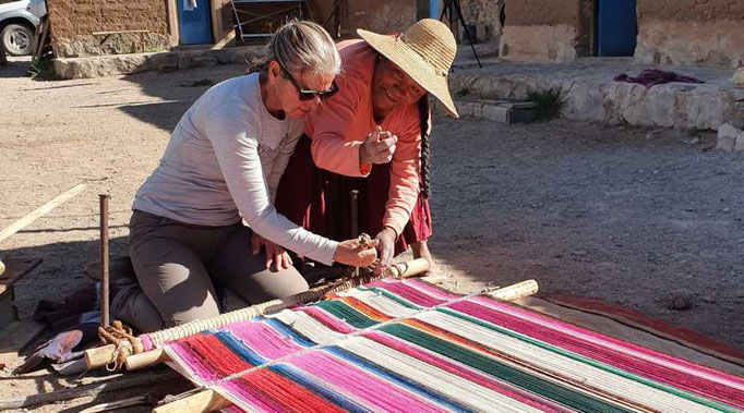 Aymara-Kultur auf dem Altiplano der Anden