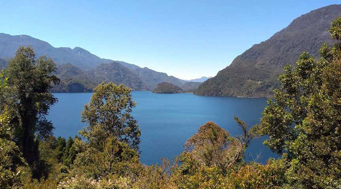 Lago Pellaifa an der Sieben-Seen-Route