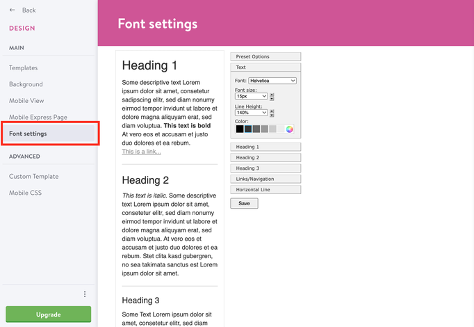 How to add Google Font to Jimdo website add-5 bg-primary-light