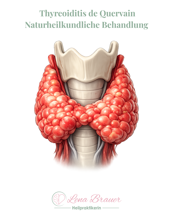 Schilddrüse Thyreoiditis de Quervain Naturheilkundliche Behandlung bei Heilpraktikerin Lena Brauer in München