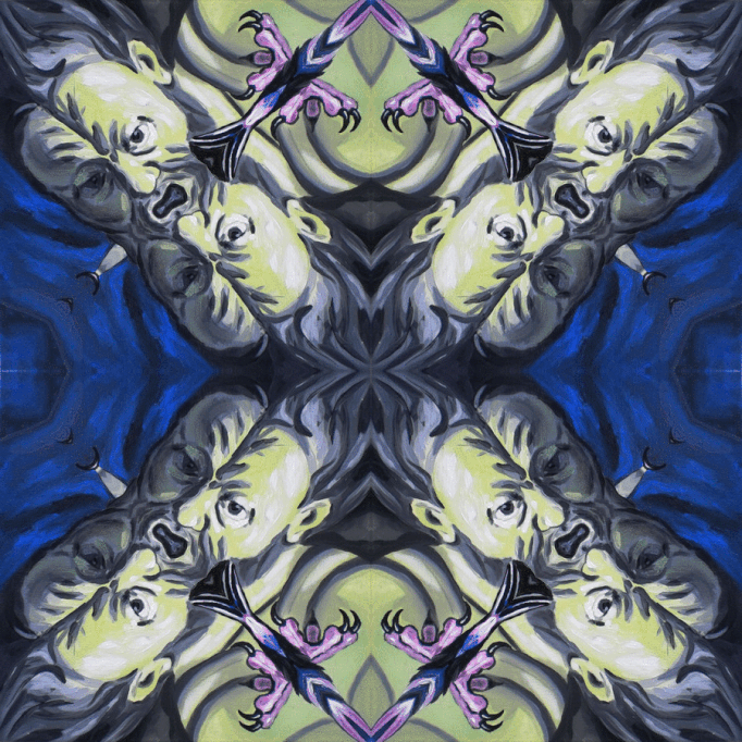 Prometheus (digitally mirrored), 2015. Poster print edition of 5 signed 40x40cm © Christian Benz