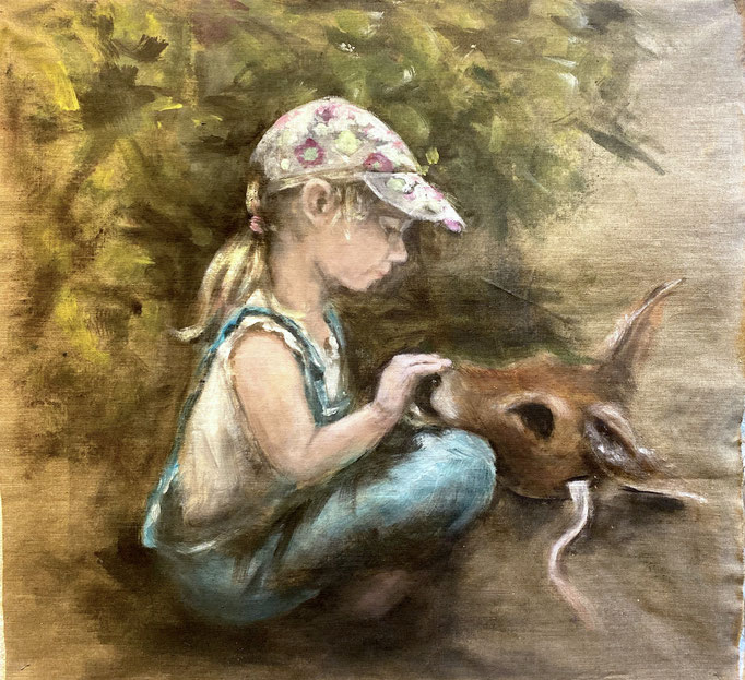 Ohne Titel 2024 | Öl auf Leinwand