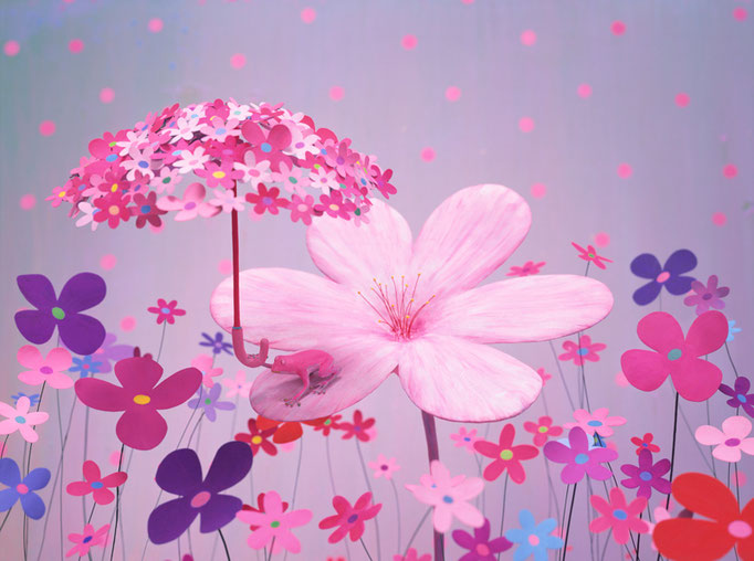 life with flowers 45 x 33.5cm