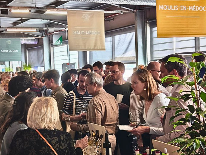 Week-end des Grands Crus tasting