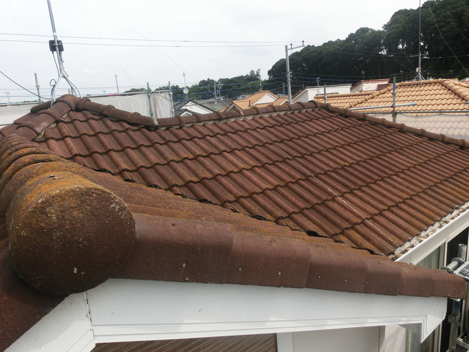 屋根/苔、汚れの付着