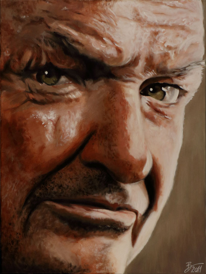 Terry O'Quinn - 60x80cm - Acryl auf Leinwand