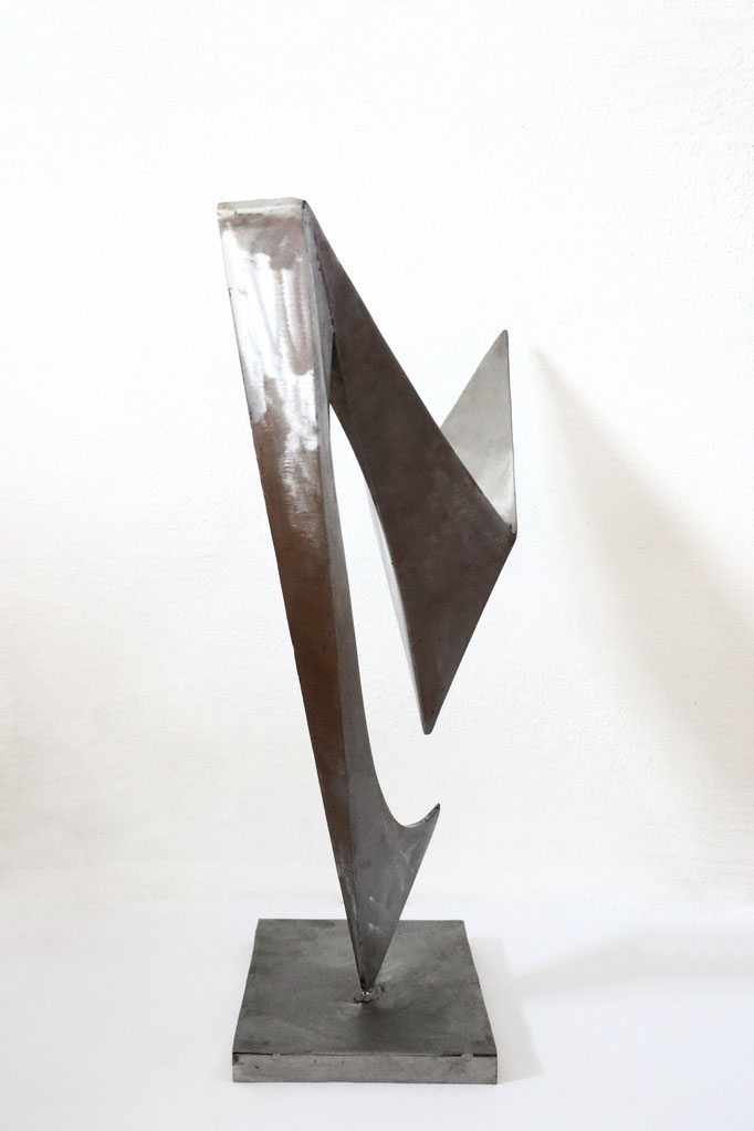 Metallskulptur - 15x30x60 - Stahl