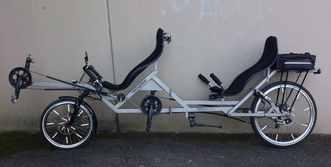 Liegerad Tandem TWOgether One 
