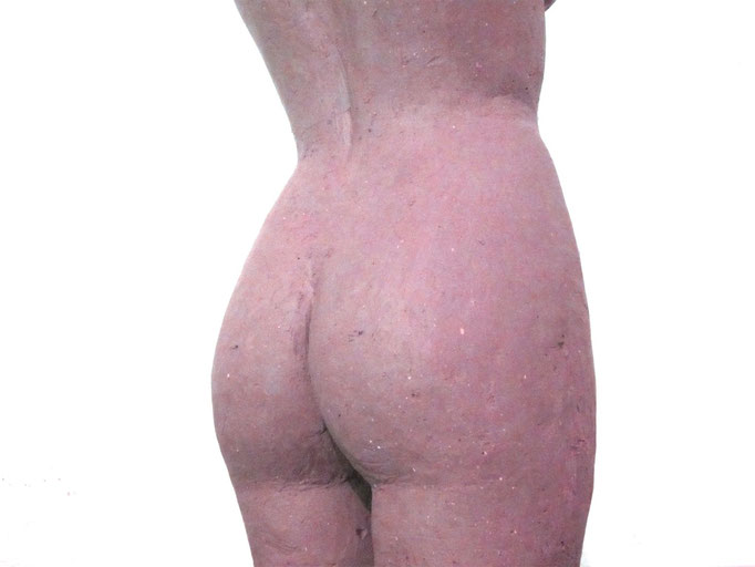 "callipyge anadyomène" sculpture argile 2013