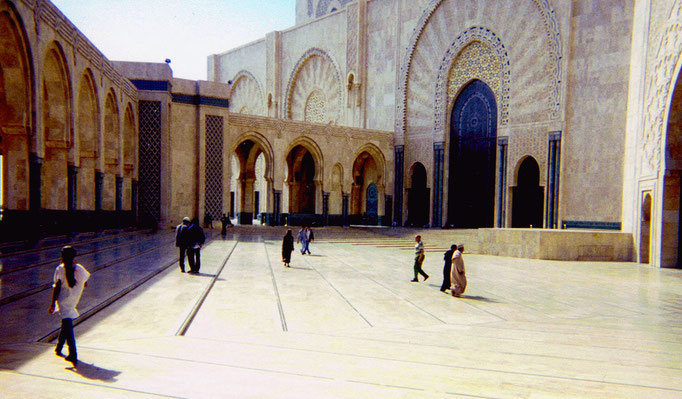 Mosquée HASSAN II, Casablanca, Maroc