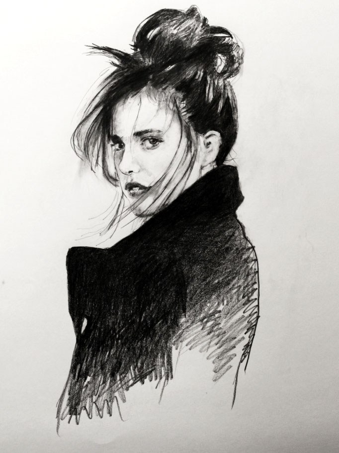 Francis Delgado-22x28-graphite