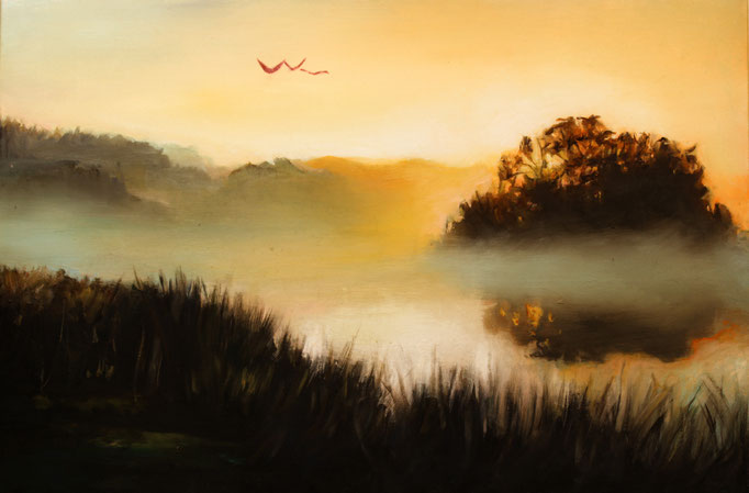 Morning on The James River-36x24