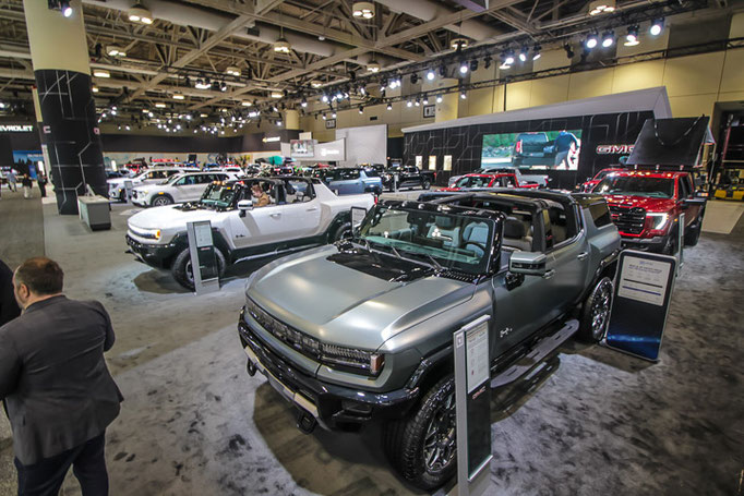 HUMMER EV at 2024 Toronto Auto Show