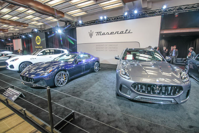 Maserati au salon de l'auto de Toronto 2024