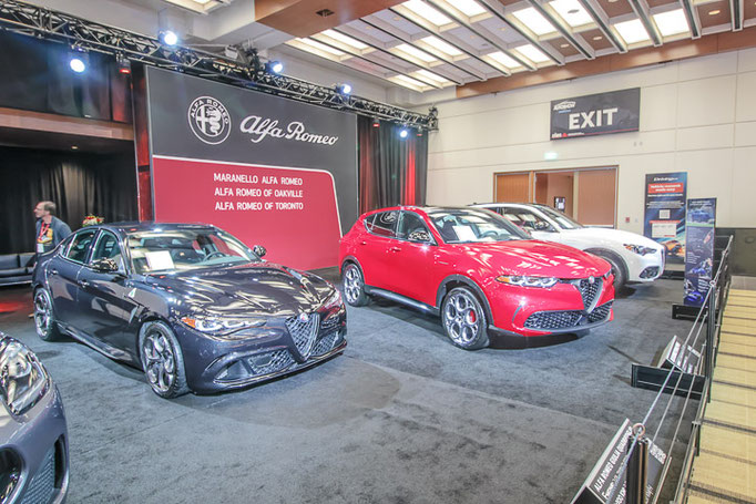 Alfa Romeo au salon de l'auto de Toronto 2024