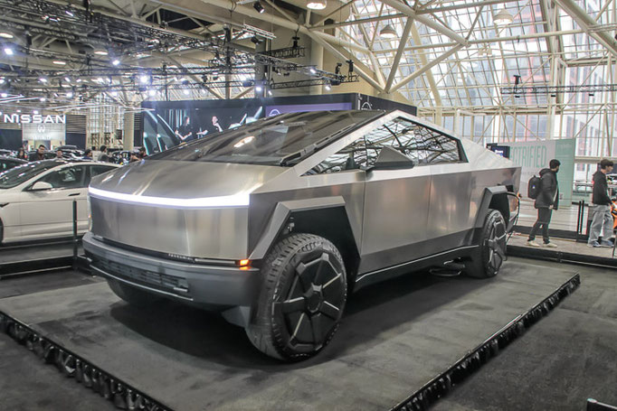 TESLA CYBERTRUCK at 2024 Toronto Auto Show