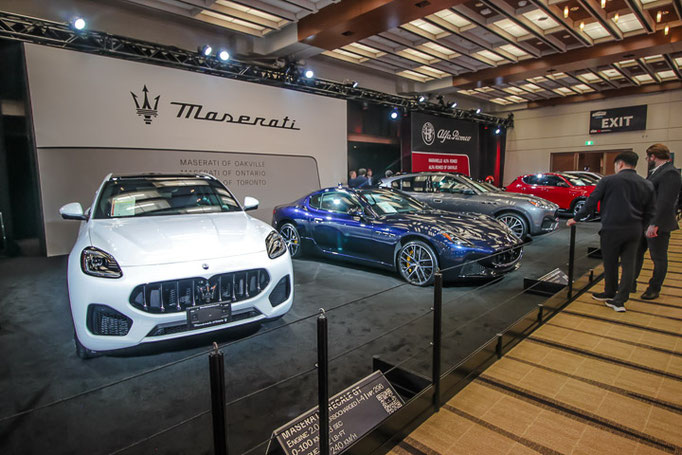 Maserati au salon de l'auto de Toronto 2024