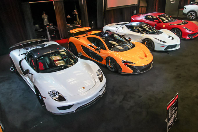 3 hybrid supercars at 2024 Toronto Auto Show