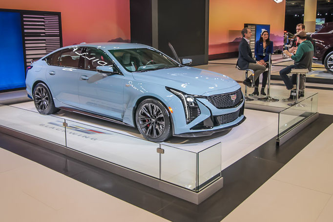 Cadillac CT5 V Blackwing au salon de l'auto de Toronto 2024