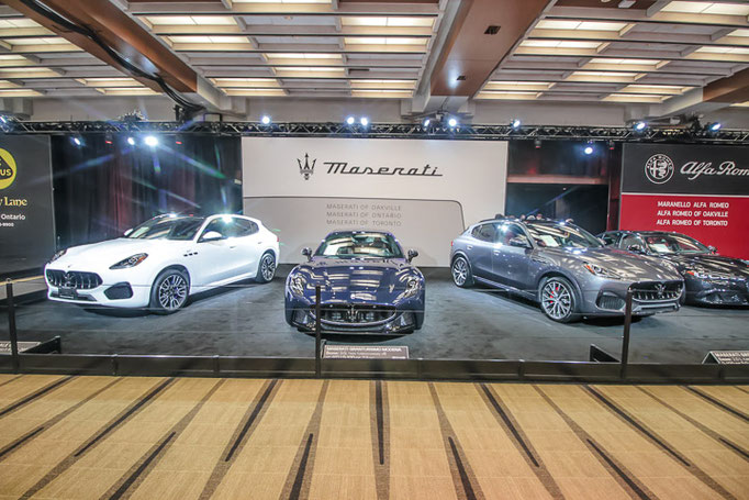 Maserati au salon de l'auto de Toronto 2024