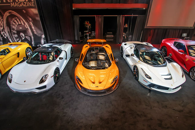 3 hybrid supercars at 2024 Toronto Auto Show