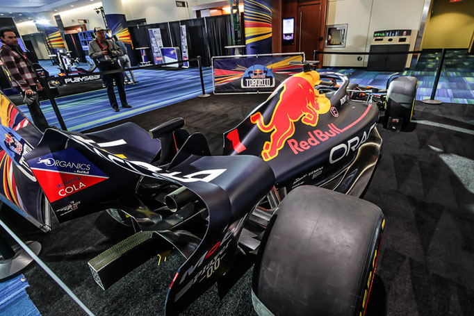 The Red Bull RB18 F1 2022 at 2024 Toronto Auto Show