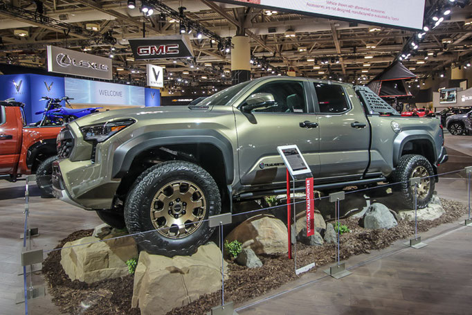 Toyota pickup at 2024 Toronto Auto Show