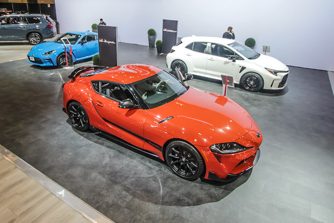 3 Toyota GR au salon de l'auto de Toronto 2024