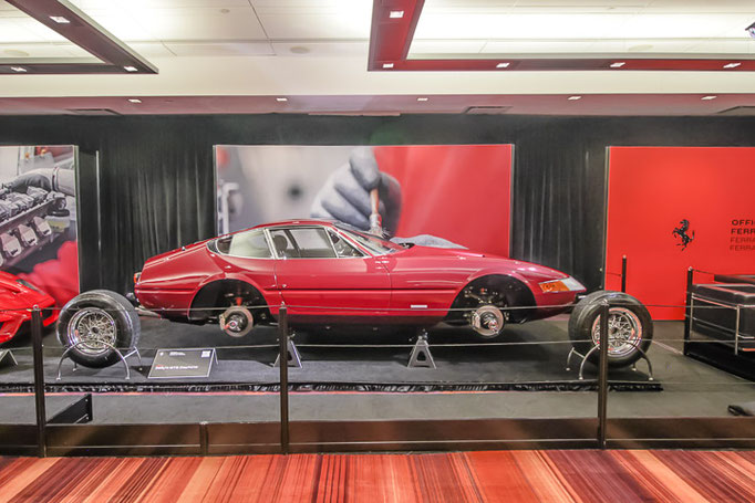 Ferrari Classiche au salon de l'auto de Toronto 2024