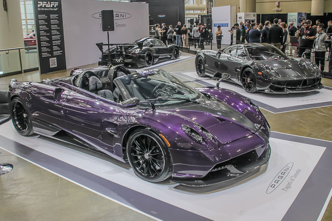 PFAFF Pagani au salon de l'auto de Toronto 2024