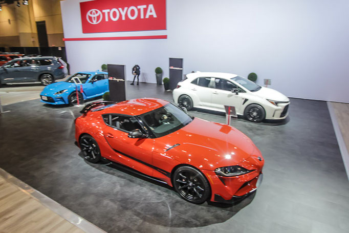 3 Toyota GR at 2024 Toronto Auto Show