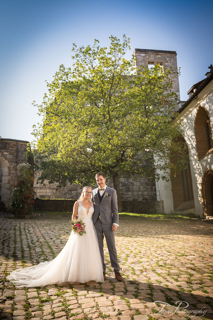 Hochzeitsfotografie am Schloss Heidenheim