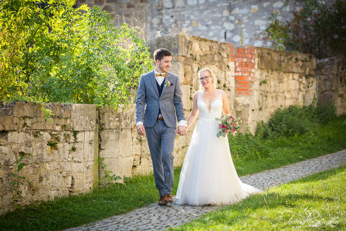Hochzeitsfotografie am Schloss Heidenheim