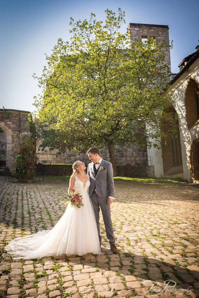Brautpaarshooting am Schloss Heidenheim